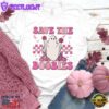 Save The Boobies T-Shirt Colored Edition