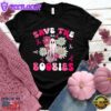 Save The Boobies Version 3 T-Shirt Colored Edition
