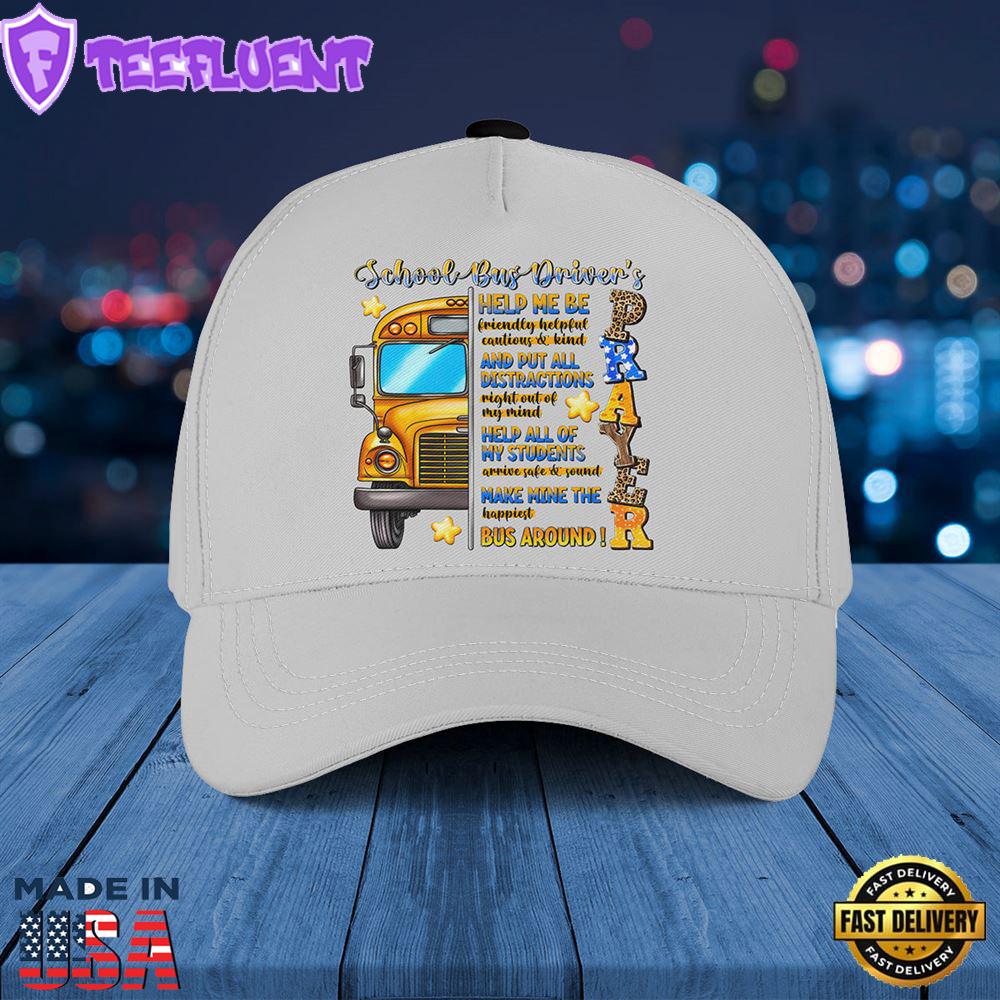 School Bus Driver Baseball Cap