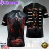 Scream Ghostface Movie Release Dates 3D Tshirt