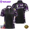 Seamless Halloween Pattern Mens Golf Polo Shirt, Best Halloween Golf Gifts Idea