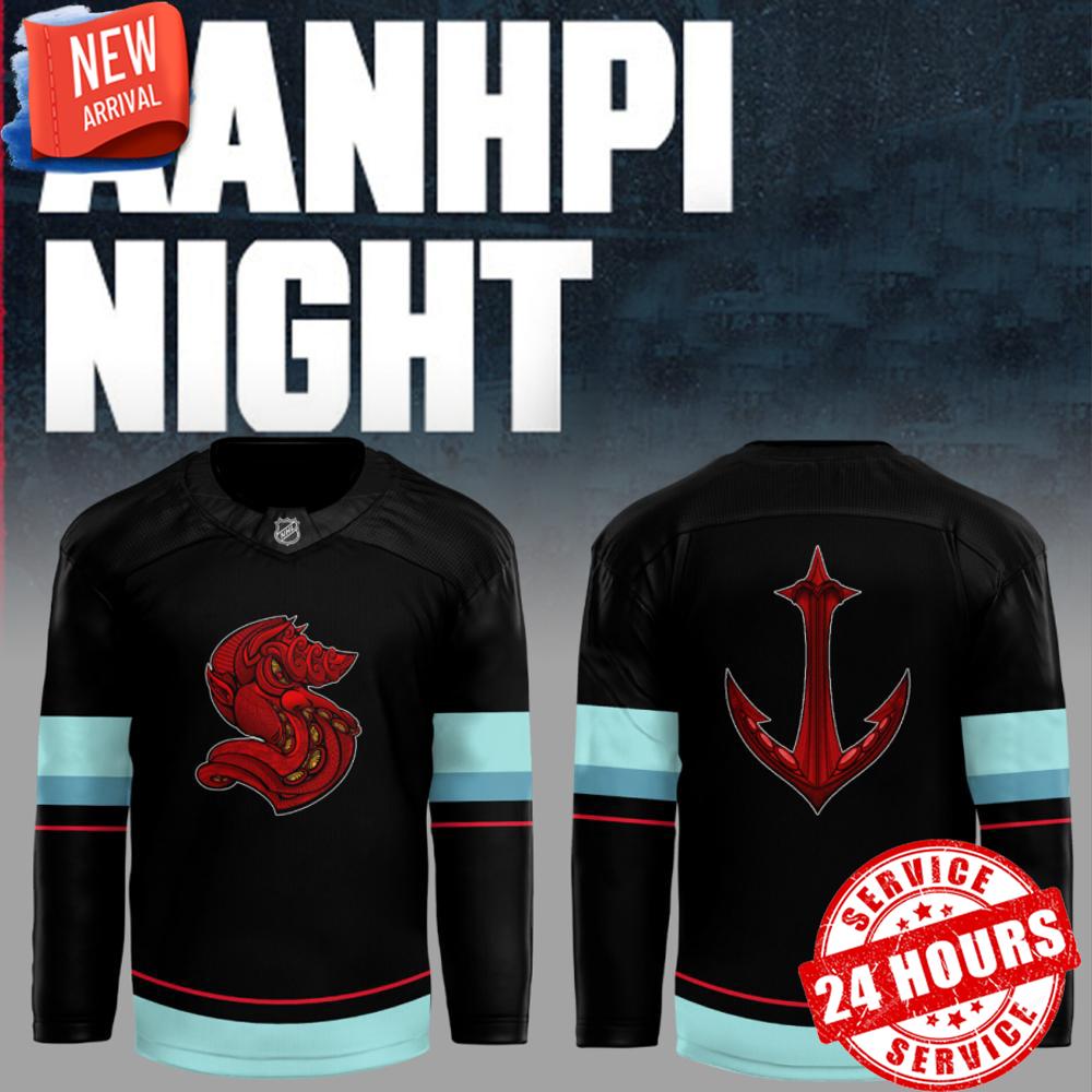 Seattle Kraken AANHPI Night Limited Edition Hockey Jersey