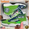 Seattle Seahawks NFL Personalized Jordan 13 Shoes