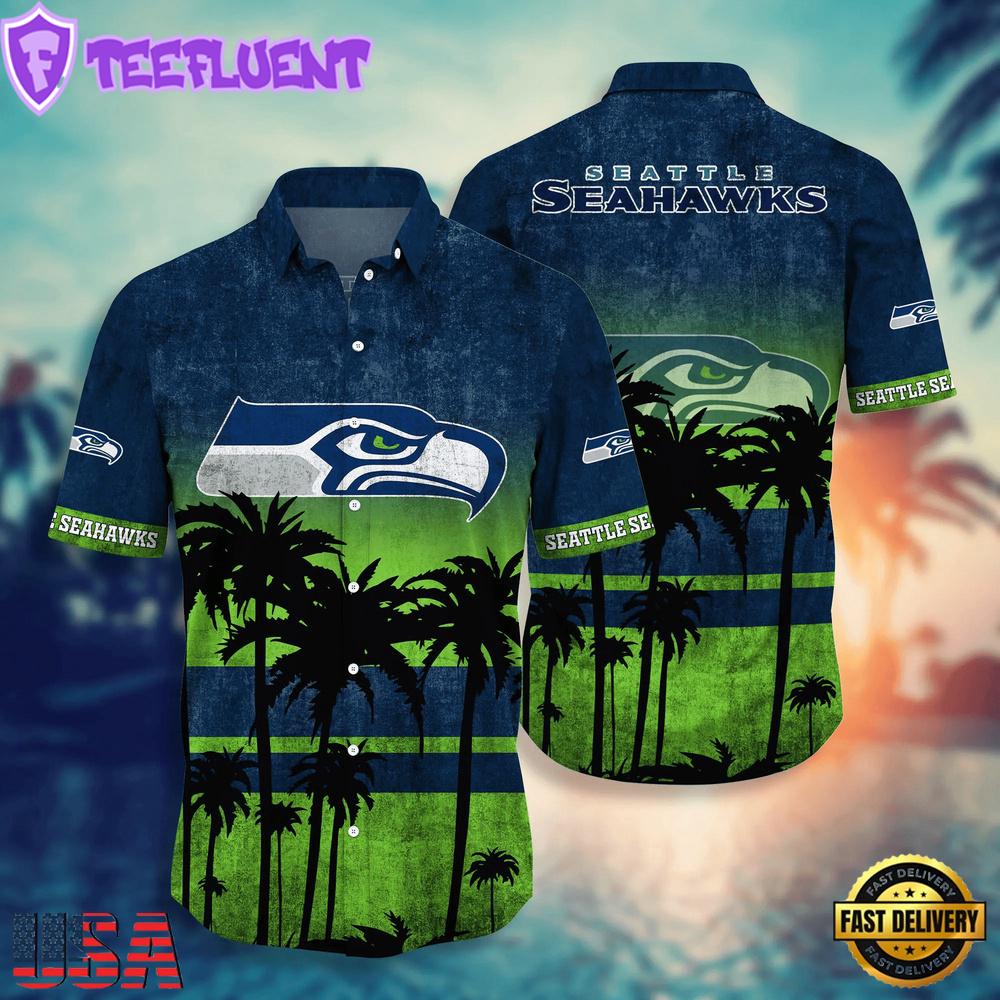 Seattle Seahawks NFL Team Hawaiian Shirt