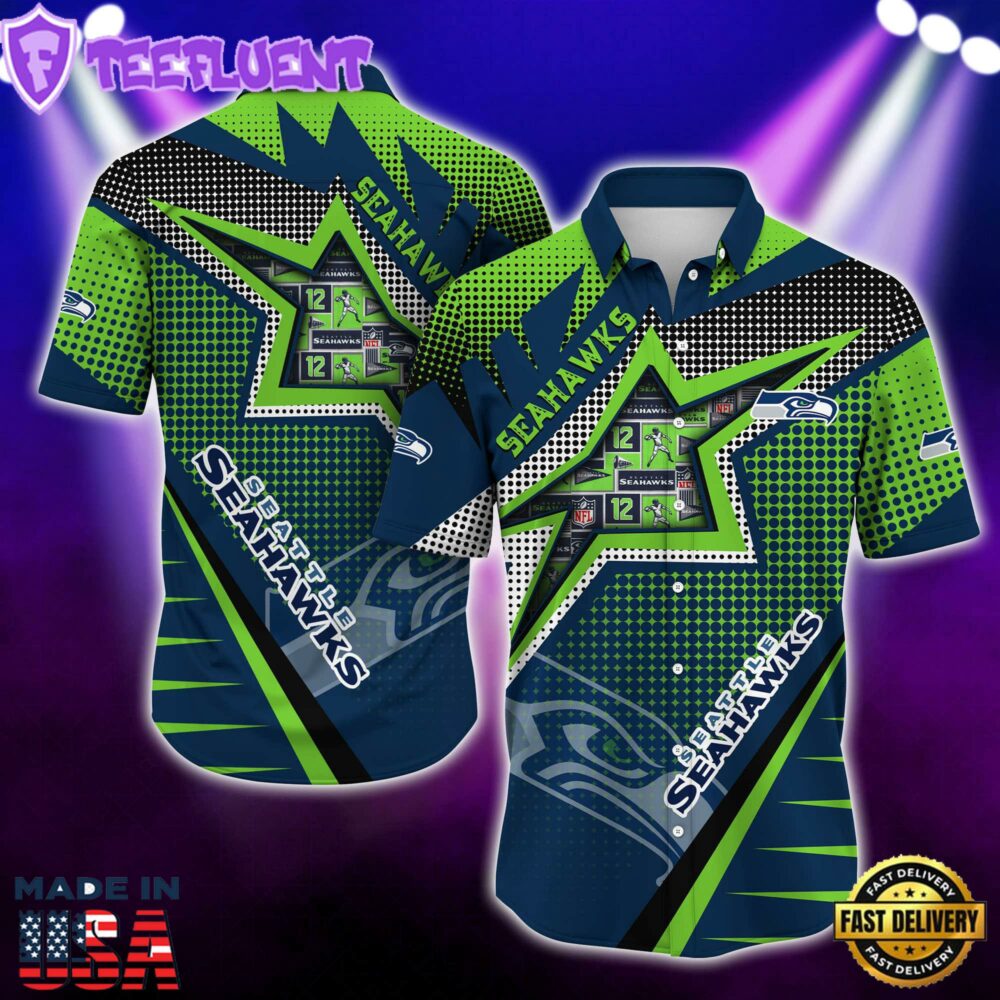 Seattle Seahawks NFL-Hawaii Shirt New