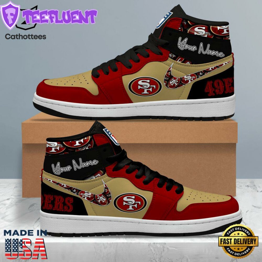 SF49 Nike Logo Design Air Jordan 1 High Top