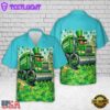 Shamrock crusher truck St. Patricks Day Hawaiian Shirt