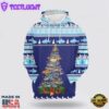 Shark Christmas Tree All Over Print 3D Hoodie