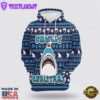 Shark Jawlly Christmas All Over Print 3D Hoodie