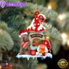 Shar-Pei With Mushroom House Christmas Ornament, Gift For Christmas