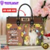 Shetland Sheepdog All You Need Is Love And A Leather Handbag