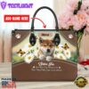 Shiba Inu Dog Are Not Our Whole Life But They Make Our Lives Whole Leather Handbag