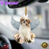 Shih Tzu Angel Dog Memorial Ornament, Gift For Christmas