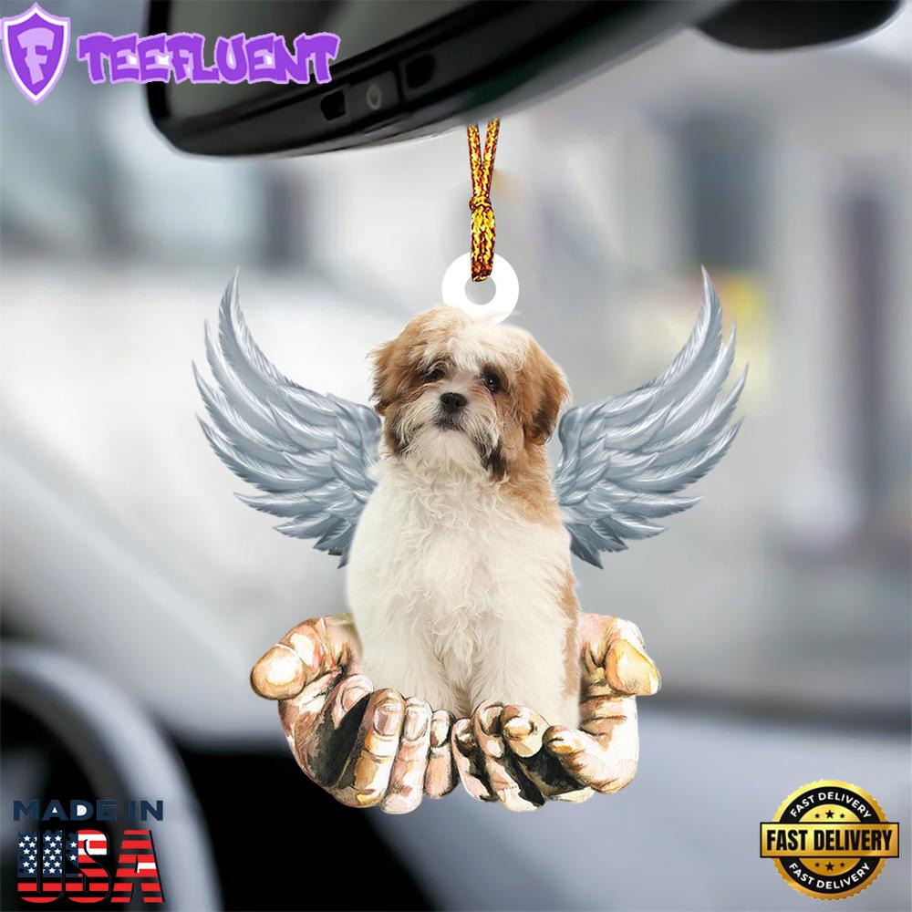 Shih Tzu Angel Dog Memorial Ornament, Gift For Christmas