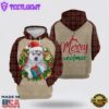 Siberian Husky Christmas Awesome All Over Print 3D Hoodie