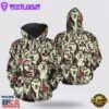 Siberian Husky Funny All Over Print 3D Hoodie