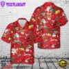 Ski Christmas Santa Claus Hawaiian Shirt