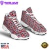 Skull Christmas Santa Print Pattern Jd13 Shoes For Men Women