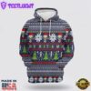 Skull Merry Christmas All Over Print 3D Hoodie