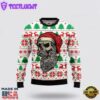Skull Santa Claus Costume Ugly Christmas Sweater For Men And Women