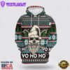 Skull Scary Christmas All Over Print 3D Hoodie