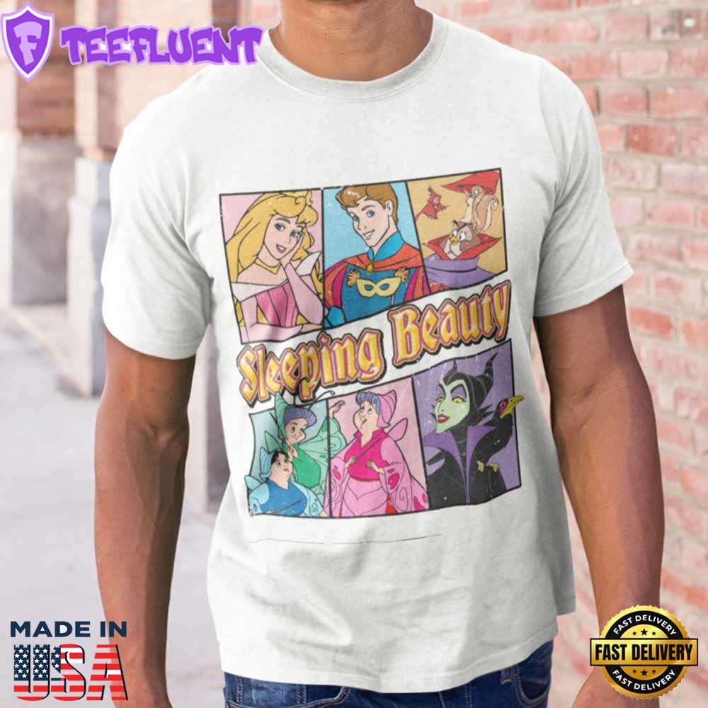 Sleeping Beauty And Villains Aurora Princess Maleficent T-shirt Disney