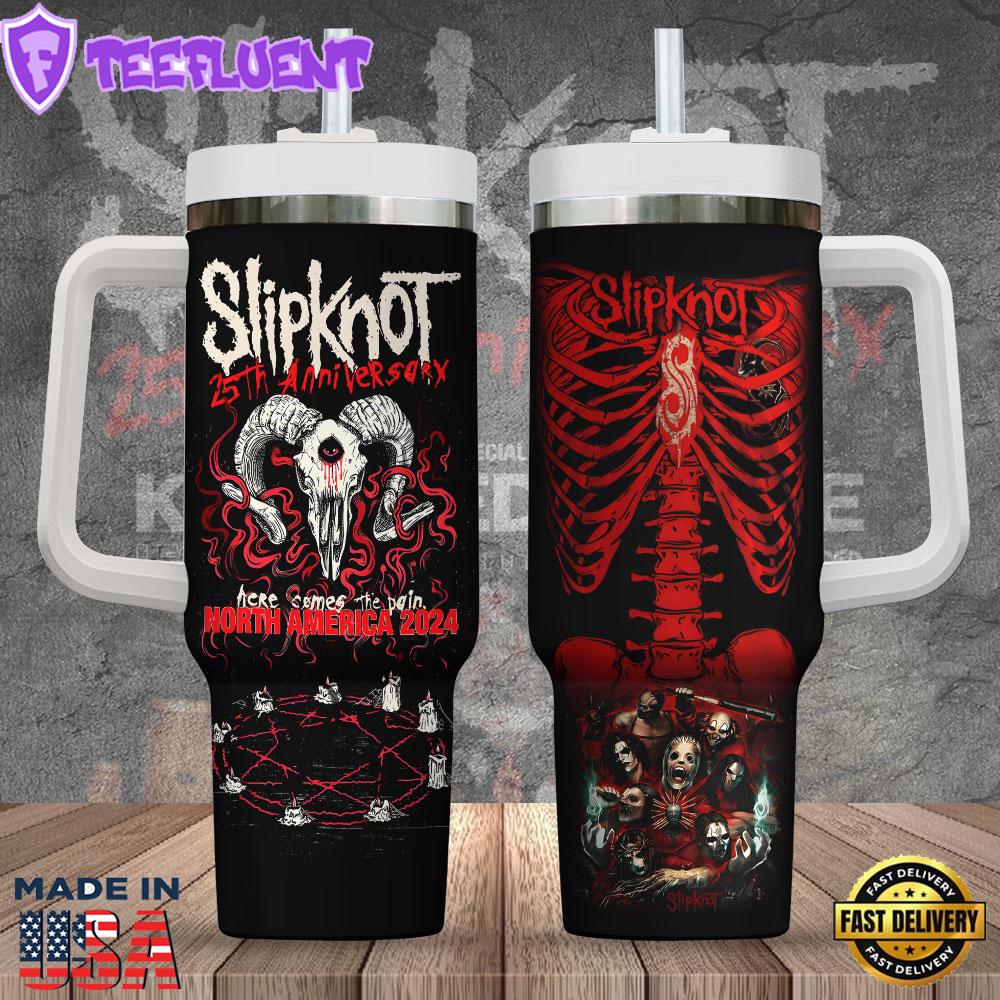 Slipknot 40oz Stanley Tumbler Gift For Man And Women