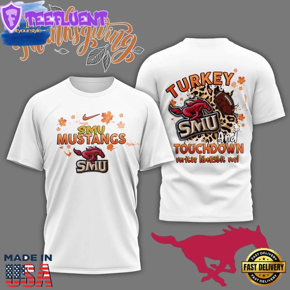 SMU Mustangs Thanksgiving 2024 Special Shirt