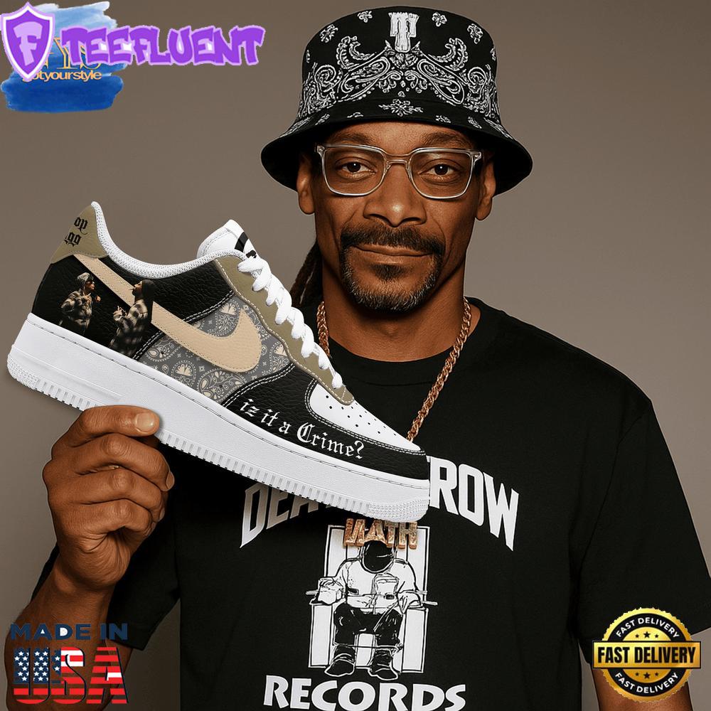 Snoop Dogg iz it a Crime Limited Edition Air Force 1