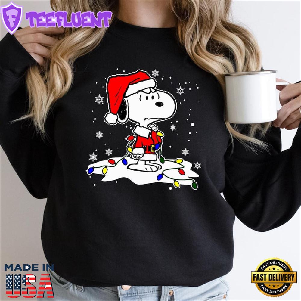 Snoopy Dog Christmas Shirt, Snoopy Dog New Year Shirt