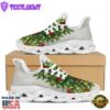 Snow And Christmas Tree Print White Max Soul Shoes