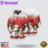 Snowman Christmas All Over Print 3D Hoodie
