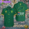 South Africa National Rugby Union Team Springboks Short Sleeve Dress Shirt Summer 2025