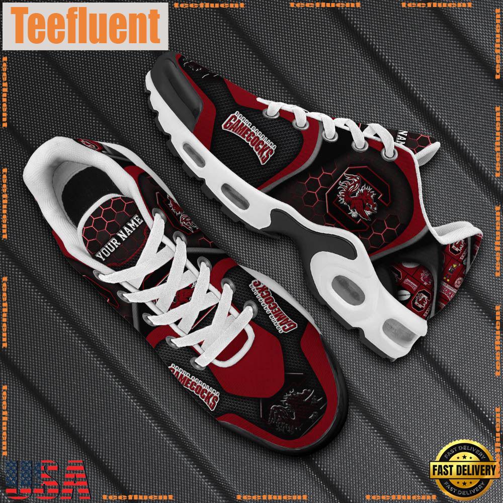 South Carolina Gamecocks Tn Shoes Personalized Your Name, Football Team Shoes