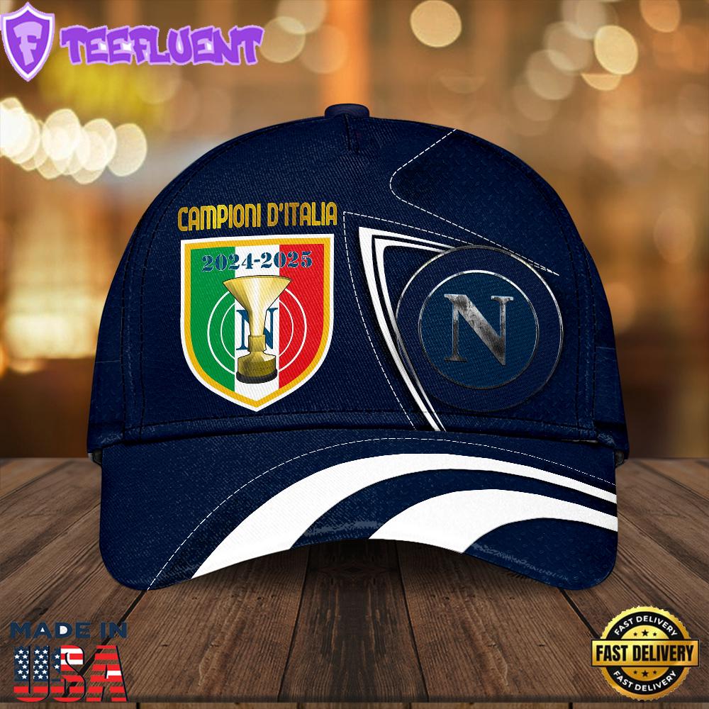 S.S.C. Napoli Classic 3D Cap Hot 2025