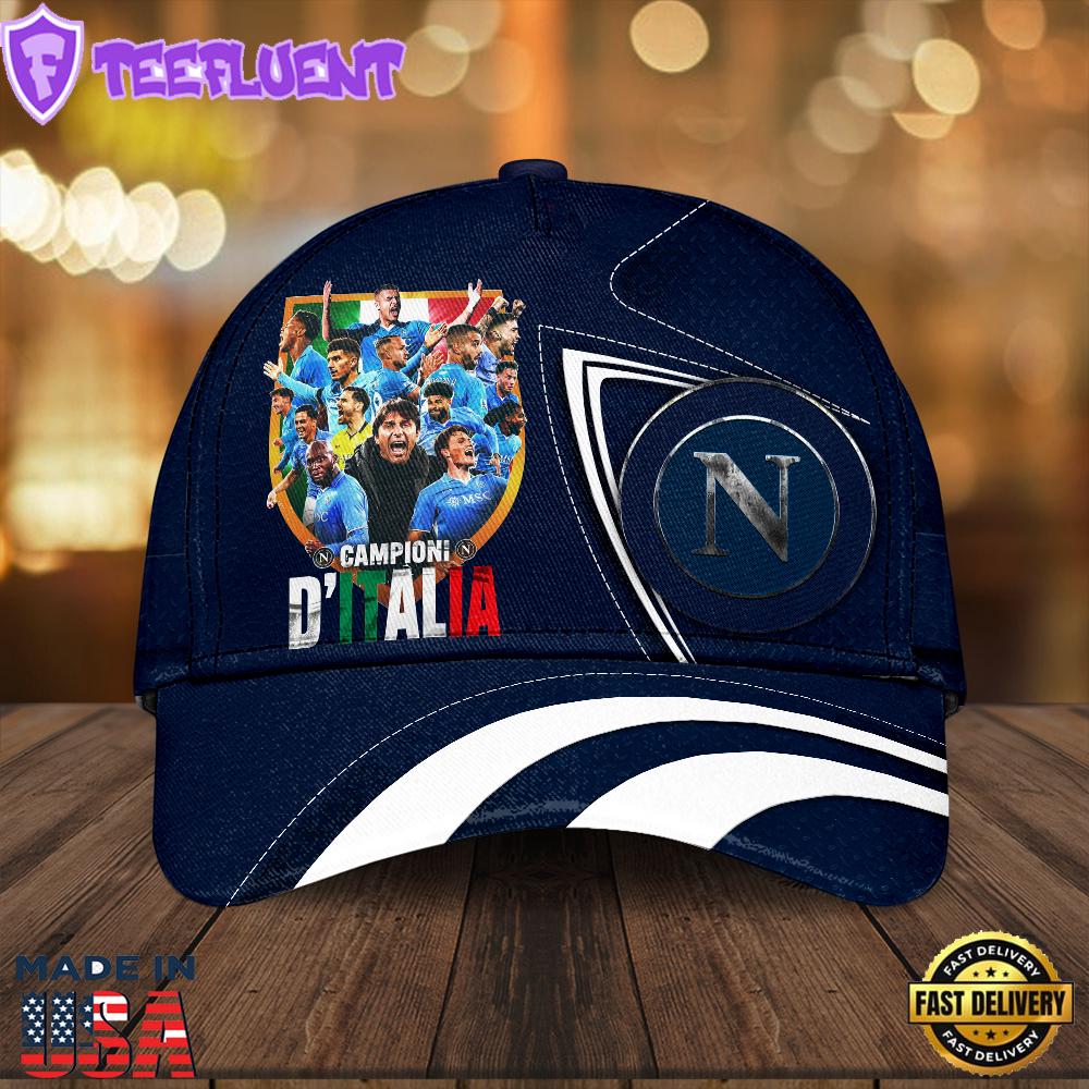 S.S.C. Napoli Classic 3D Cap Style