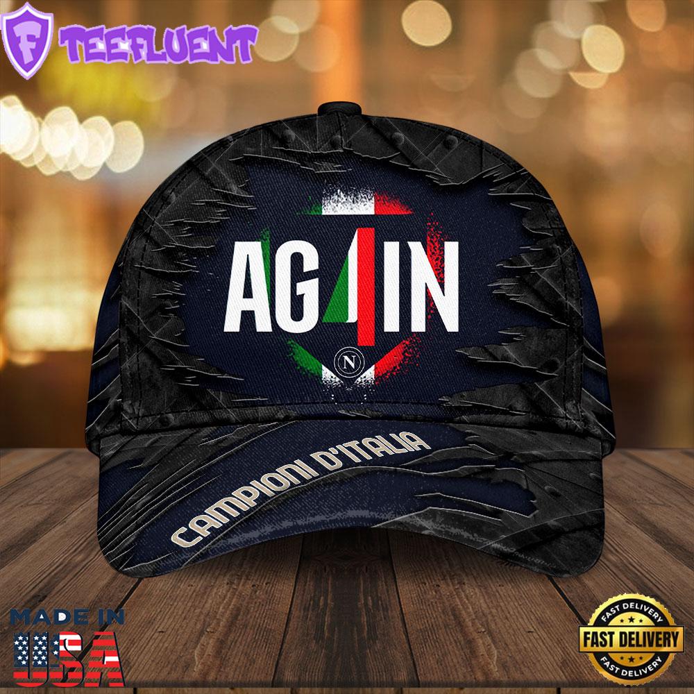 S.S.C. Napoli Classic Cap 3D Hot Summer