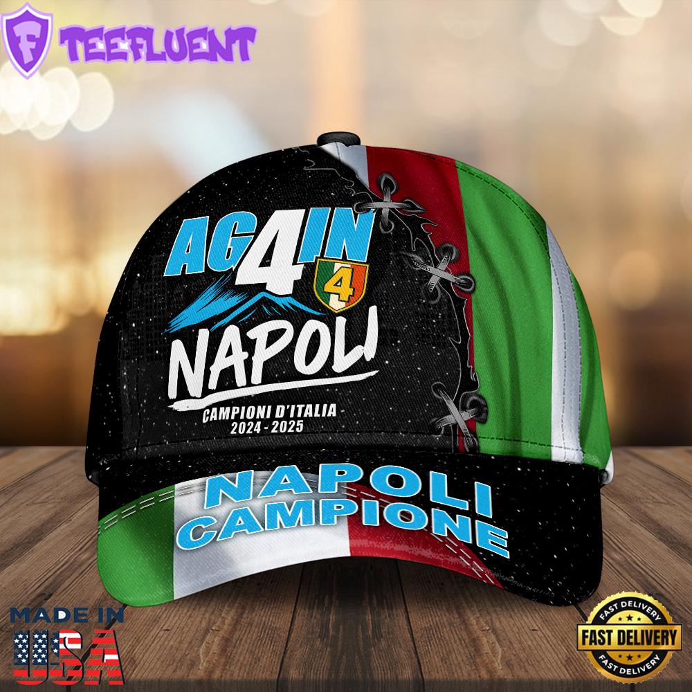 S.S.C. Napoli Classic Cap For Man And Women