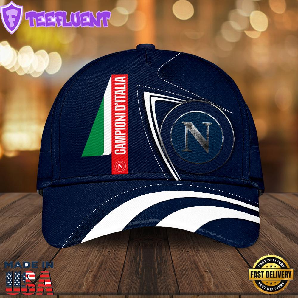 S.S.C. Napoli Classic Custom 3D Cap So Hot