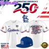 St. Louis Cardinals USA 250th Anniversary Limited Patriotic Baseball Jersey