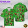 St Patrick's Day Baby Highland Cow Hawaiian Shirt