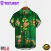 St. Patrick'S Day Clover Print Holiday Hawaii Shirt For Men And Women