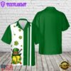 St. Patrick's Day clover with Softball Hawaiian Shirt