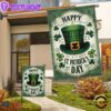 St. Patrick's Day Leprechaun Hat Green Hat House And Garden Flag