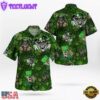 St. Patrick'S Day Skulls Skeletons With Green Hat And Four Leaf Vlover Hawaii Shirt