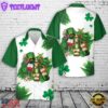 St. Patrick's wine flags and hat Hawaiian Shirt