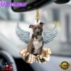 Staffordshire Bull Terrier Angel Dog Memorial Ornament, Gift For Christmas