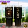 Stand Firm In The Faith Customizeds Stanley Tumbler 40oz