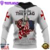Stand For The Flag Kneel For The Cross God 3D Hoodie