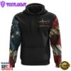 Stand For The Flag Kneel For The Cross Wings Smoke 3D Hoodie